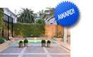 Gold Residential Concrete Traditional Pool